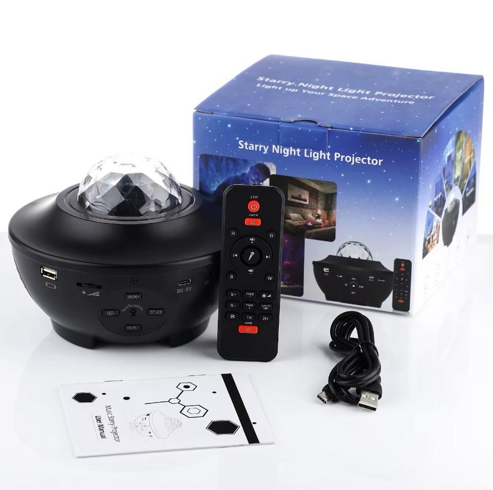 Projecteur Galaxie LED Ciel Étoilé avec Télécommande & Bluetooth