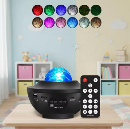 Projecteur Galaxie LED Ciel Étoilé avec Télécommande & Bluetooth